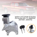 Ignition Lock Cylinder & Housing for 2000-2006 Chevy GMC Cadillac Hummer