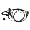 ICOM F1000-011 Curved Earhook Headset For ICOM A16 IC-F3230 F4230D F1100 F2100D
