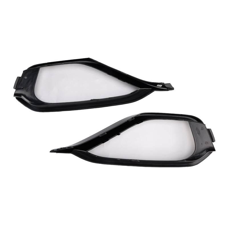 Left & Right Fog Light Bezel Grille Front Bumper Trim Fit BMW 428i F32 F33 F36