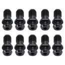 10 Pcs CAT40 45° 0.740" Pull Stud Retention Knob Fits Mazak Fadal CNC Black