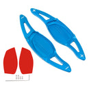 Steering Wheel Paddle Shifter Extension For Audi RS5 RS3 R8 TT RS Aluminium Blue