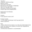 Fog Light Grille Right Side 8V5807682 For Audi A3 S3 2013-2017