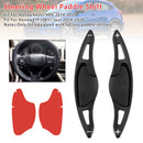 Steering Wheel Paddle Shifter Extension For Honda FIT VEZEL HRV Aluminium Black