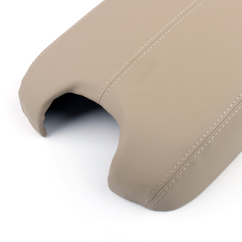 Beige Leather Armrest Centre Console Lid For Honda Accord 2008-2012