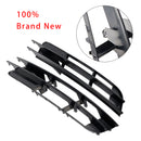 1 Pair Front Bumper Fog Light Grill Cover Bezel For Audi Q7 2007-2009