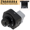 Wing Mirror Control Switch 735511514 for Fiat Fiorino Qubo Doblo Peugeot Bipper