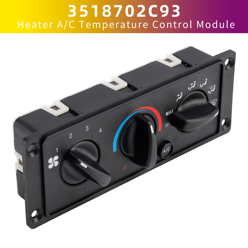 Heater A/C Temperature Control Module 3518702C93 for International 2000-2020