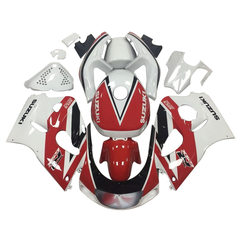 Amotopart Suzuki GSXR600 1996-2000 GSXR750 1996-1999 Fairing Kit Bodywork