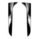 2009-2016 Audi A4 B8 Avant Gloss Black Pair Rear Window Side Wing Spoiler