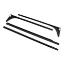 4pcs Inner Outer Weatherstrip Door Belt For Mazda BT-50 Pro Pick Up 2012-2019