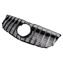 Front Grille Grill Mesh Chrome For Mercedes Benz GLK X204 2013-2015 GT
