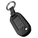 Leather Silicone Car Key Case Cover With Buckle For Peugeot