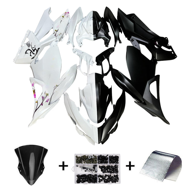 Injection Fairing Kit Bodywork Plastic ABS fit For Kawasaki EX400 Ninja400 2018-2024
