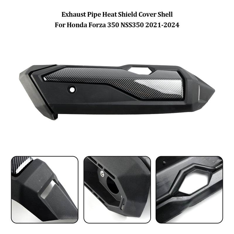 Honda Forza 350 NSS350 2021-2024 Exhaust Pipe Heat Shield Cover Shell