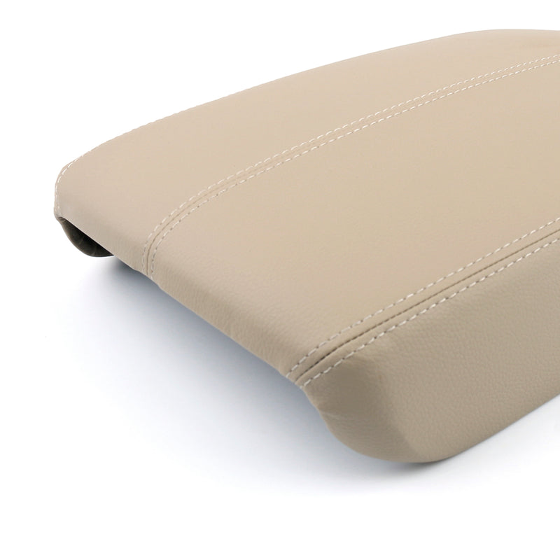 Beige Leather Armrest Centre Console Lid For Honda Accord 2008-2012