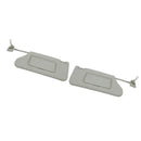 2PCS Gray Sun Visor Left & Right 96401-3TA2A 96400-3TA2A For Nissan Altima 2013-2018