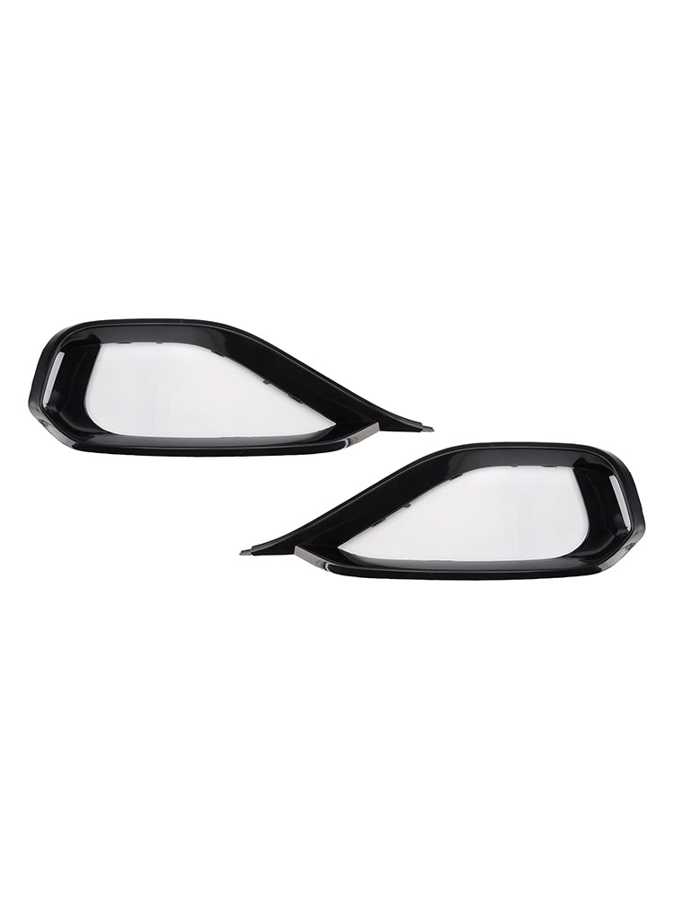 Left & Right Fog Light Bezel Grille Front Bumper Trim Fit BMW 428i F32 F33 F36
