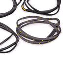 1998-2005 Nissan D22 Frontier 4Dr Double Cab 4PCS Front Rear Door Rubber Seal Weatherstrip 80831-2S400