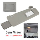 Gray Right Side Sun Visor 74321-48490-E0 For Toyota Highlander 2008-2013