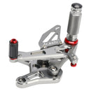 ALUMINUM ADJUSTABLE REAR SET REARSET FOR KAWASAKI ZX636 NINJA ZX-6R 2021-2024