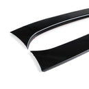 2012-2019 BMW 1 Series F20 F21 Gloss Black Pair Rear Window Side Wing Spoiler