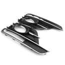 Pair Car Fog Light Grill Cover Left&Right For 2016-2019 VW Beetle