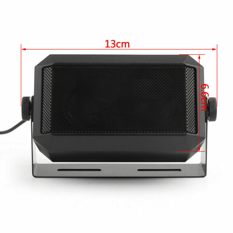 4PCS External Duty Radio 3.5mm Heavy Car Speaker KES-3 For Yaesu Kenwood Icom