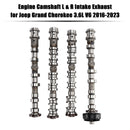 Engine Camshaft L & R Intake Exhaust for Jeep Grand Cherokee 3.6L V6 2016-2023
