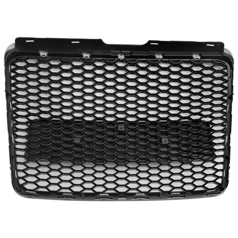 Black Front Honeycomb Bumper Grill Grille Fit Audi A6 C6 2008-2011 Facelift