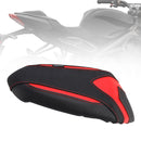 Rear Passenger Seat Cushion Pu Pillion Flat Black For Street Triple 765 S R 19+ Black