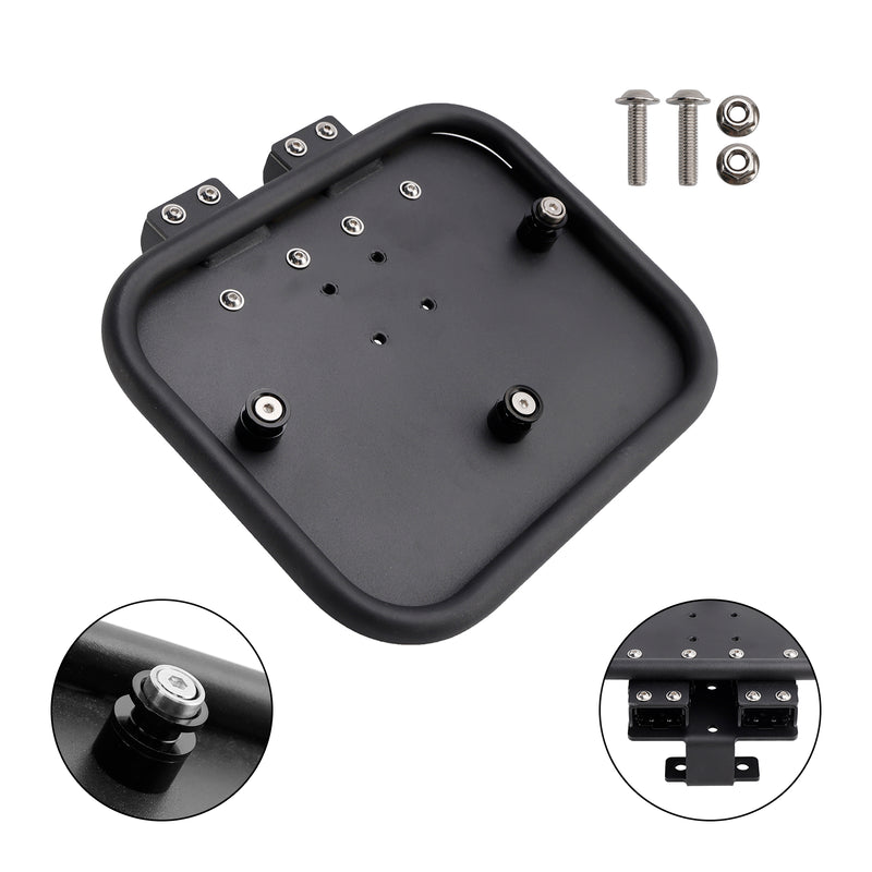 Luggage Rack Side Saddle Bag Mount Bracket Black For Honda Ct125 Huntercub 20-24