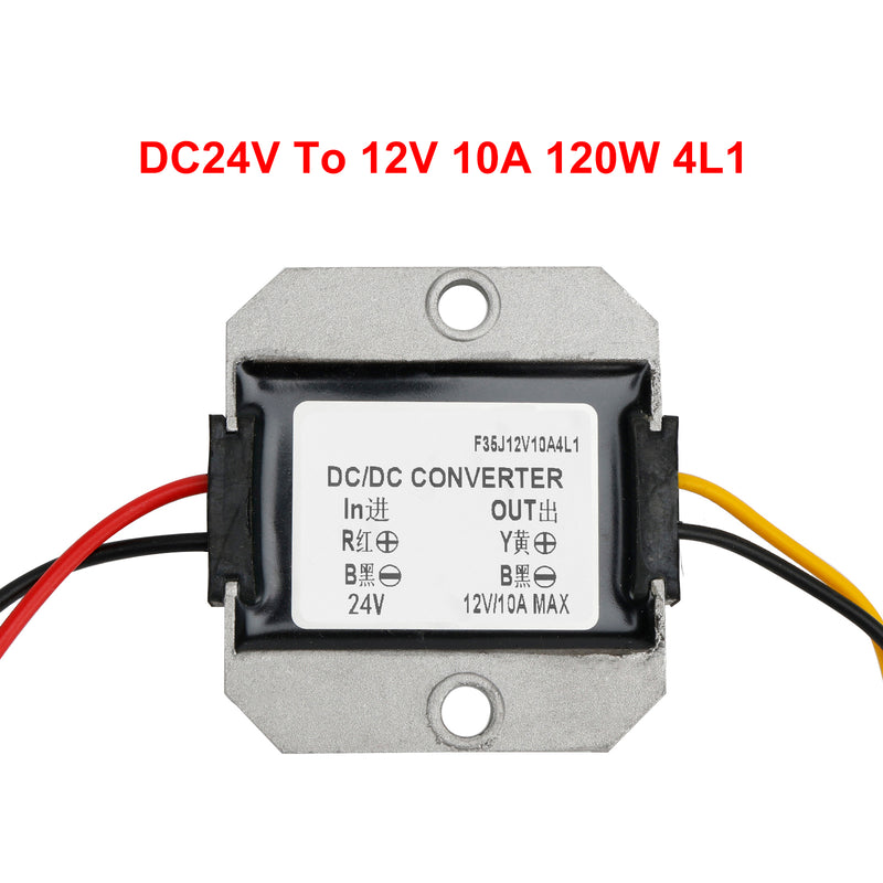 WaterProof 24V to 12V 2-60A Step Down DC/DC Power Converter Regulator