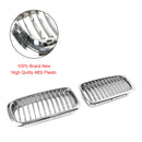 BMW 7 Series E38 1994-2001 2PCS Chrome Front Kidney Grill Grille