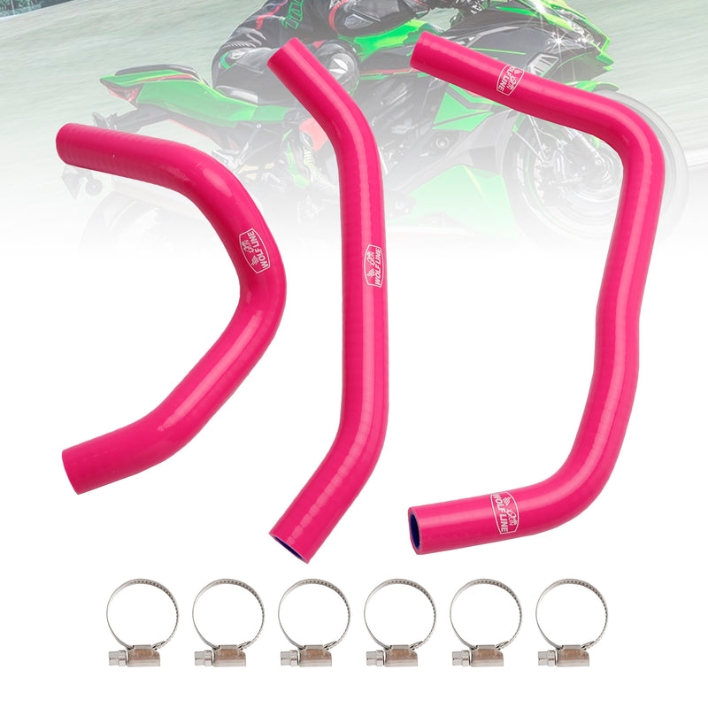 Silicone Radiator coolant Hose kit For Kawasaki ZX4R ZX-4RR 2023-2024