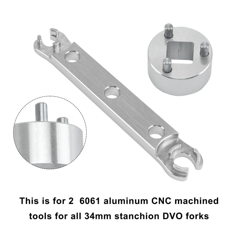 Lower Cap Removal Wrench. Tool for Rebuild of Saphire/Onyx/Diamond fork/DVO Fork
