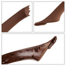 7x Red Brown Inner Door Panel Handle Pull Trim For BMW 5 Series F10 F11 10-16