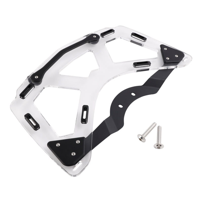 UPPER PLATE REAR RACK PLEXIGLASS FOR TOPCASE FOR BMW K1600GT K1600GTL 2011-2024