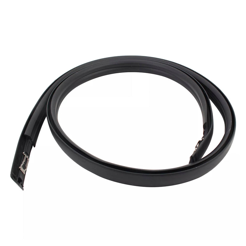 2PCS Roof Drip Molding Trim Left & Right Side Rubber For Civic Sedan 2012-2015