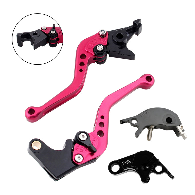 NEW Short Clutch Brake Lever fit for YAMAHA YZF R7 MT-10/SP FZ-10/SP 2022-23