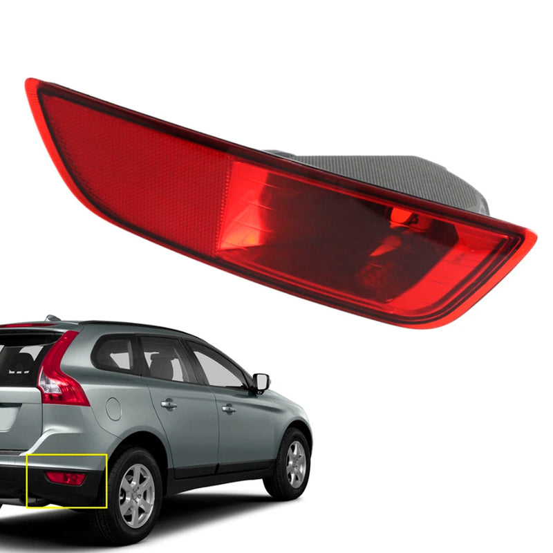 Right Rear Bumper Fog Light Lamp Reflector 30763323 For Volvo XC60 2008-2013