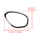 2pcs Gloss Black Headlights Ornamental Ring For Mini Cooper Countryman R60