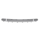 Front Silver Upper Hood Vent Grill 51137075324 For BMW E46 2002-2005
