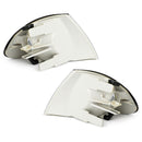 Pair White Corner Side Light For BMW 3 Series E46 98-01 Sedan 63136902766