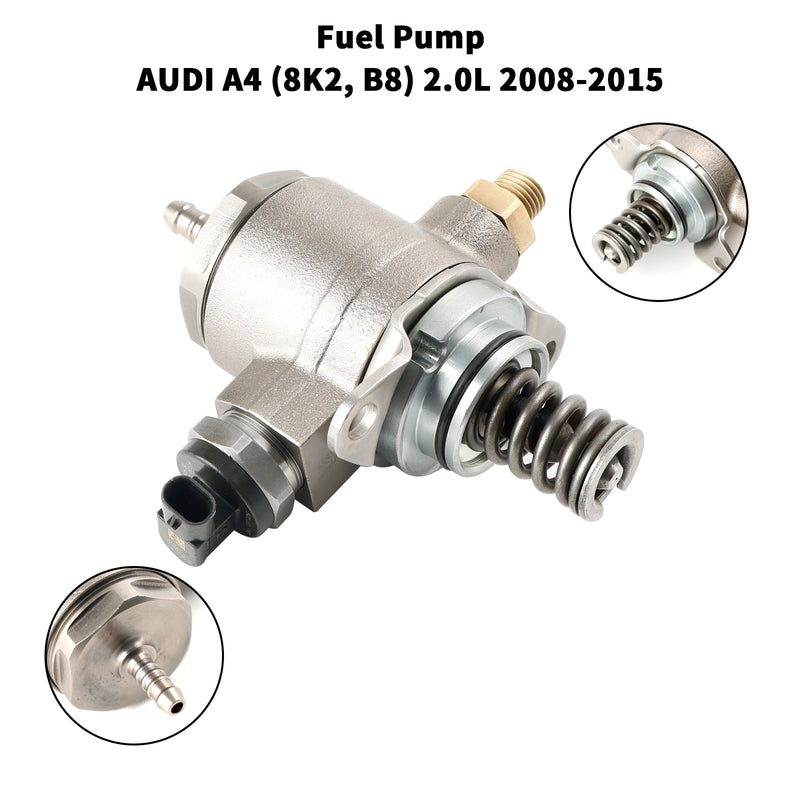 2011-2015 AUDI A6 Avant (4G5, C7, 4GD) 2.0L Q3 (8U) High Pressure Pump Fuel Pump 06J127025E