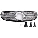 Diamond Front Bumper Grille Fit Mercedes-Benz X253 GLC250 GLC300 2020-2022