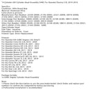 4-Cylinder GDI Cylinder Head Assembly G4NC For Hyundai Elantra 2.0L 2014-2016