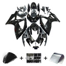 Black INJECTION Fairing Bodywork Kit Fit For SUZUKI GSXR 600 750 2006-2007 06 07