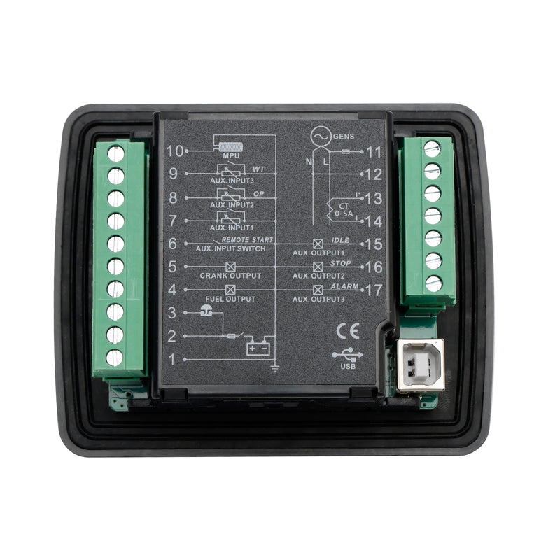 Generator Control Module DC30D Small Diesel Genset Controller Panel