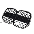 2020-2025 Fit BMW 4 Series G22 G23 G82 W/ ACC Black Front Bumper Grille Grill