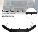 Dry Carbon Fiber Front Bumper Diffuser Lip Fit Mercedes Benz G-Class W465 2025+